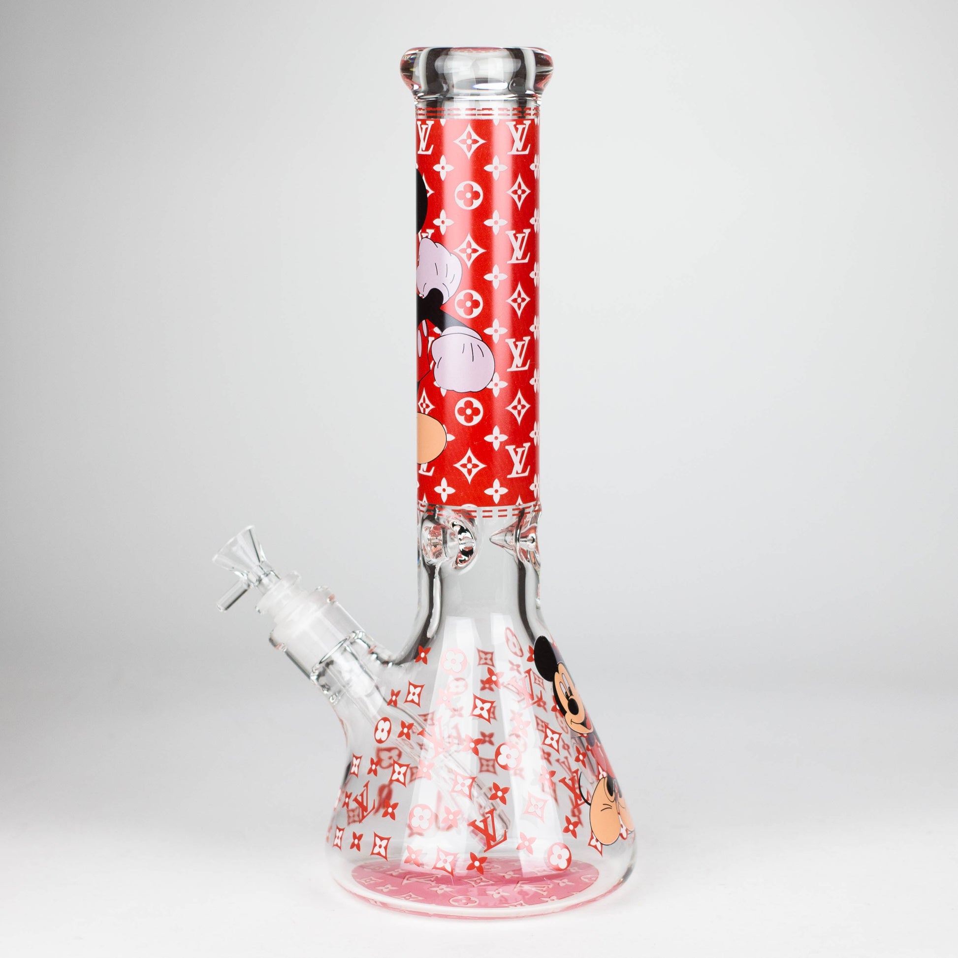 14" Cartoon Glow 9 mm glass bong [PIP835]_13