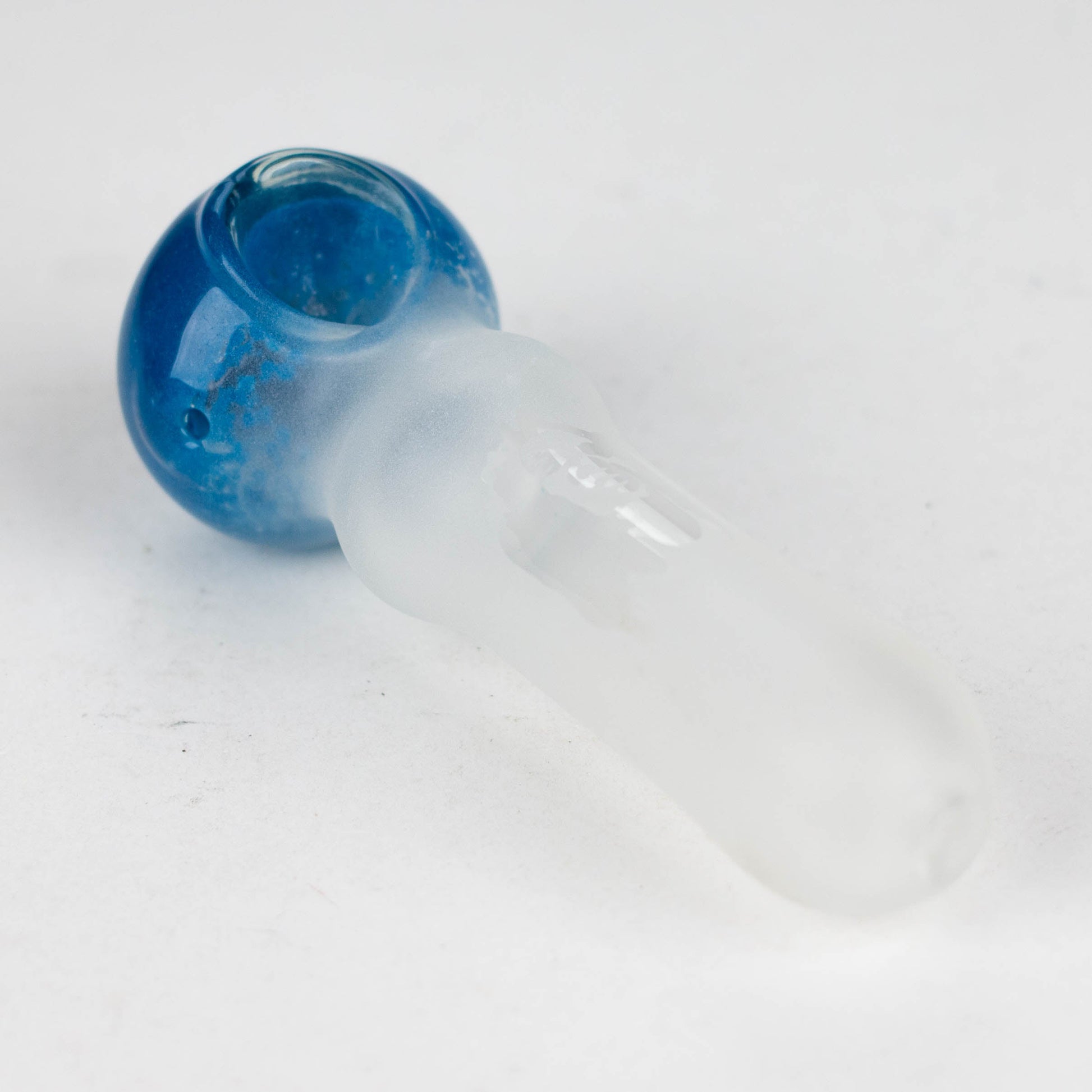 4" Frost soft glass hand pipe Pack of 2_1