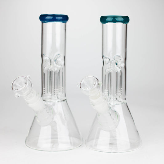 8" Beaker Bong with Perculator_0