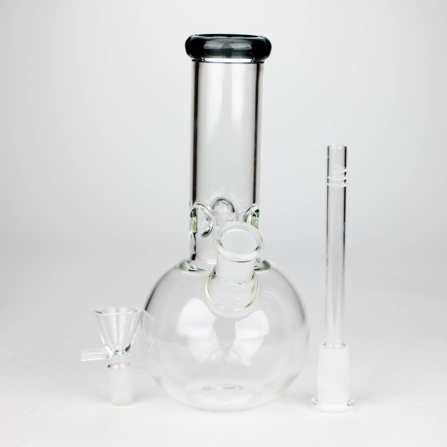 9" Round base glass bong_1