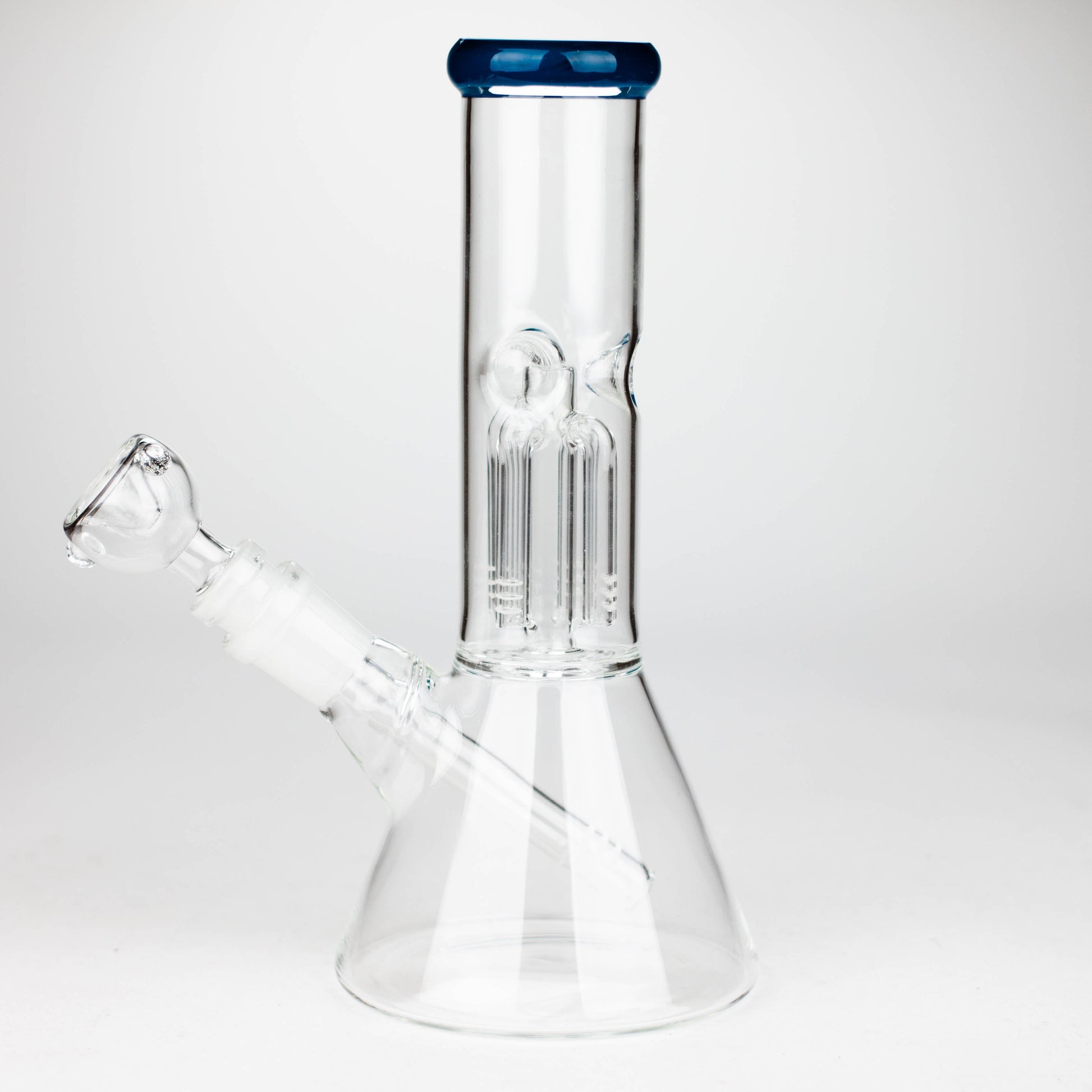 8" Beaker Bong with Perculator_4