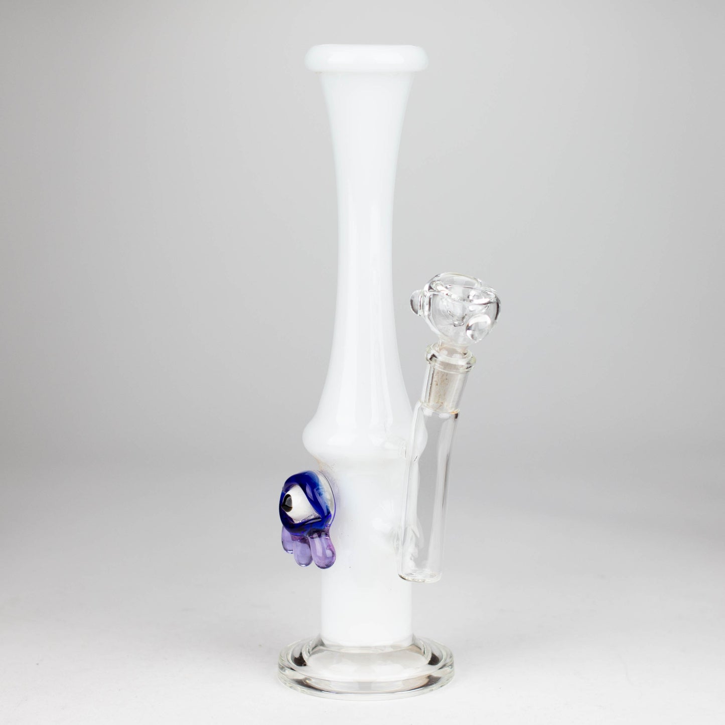 10" Color tube glass bong with eye_13