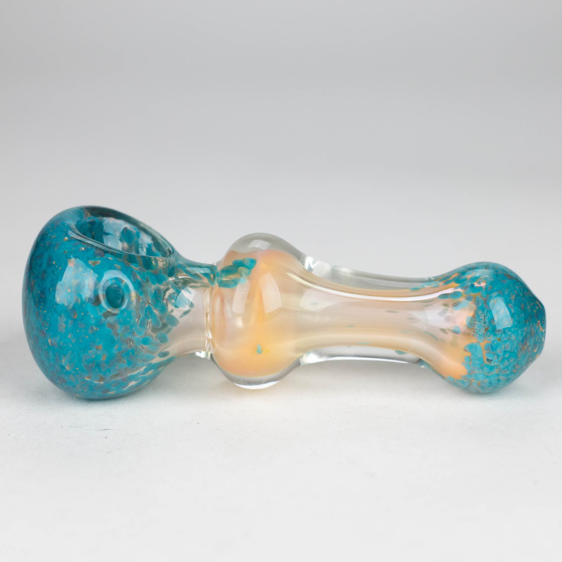 5”Gold Fumed Hand Pipe Pack of 2 [BZS-0092]_3