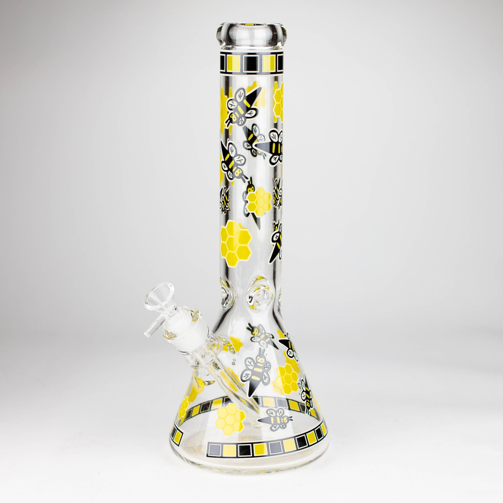 14" 7mm Honey Design Beaker_7