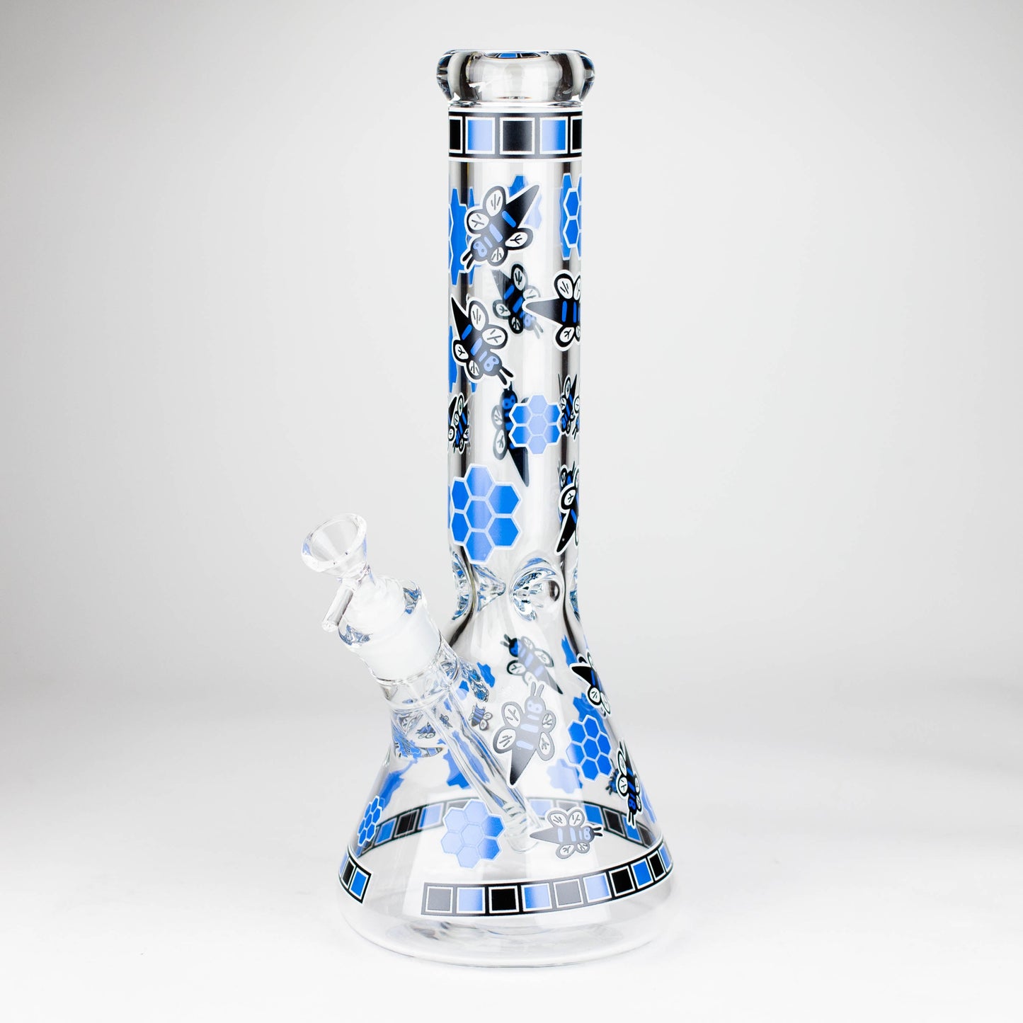 14" 7mm Honey Design Beaker_8