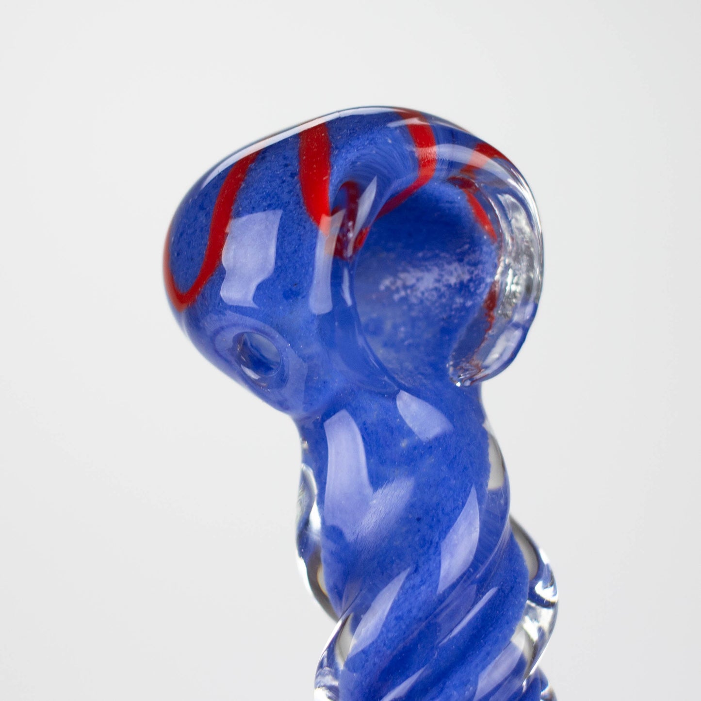 4" Twist glass hand pipe pack of 2_4