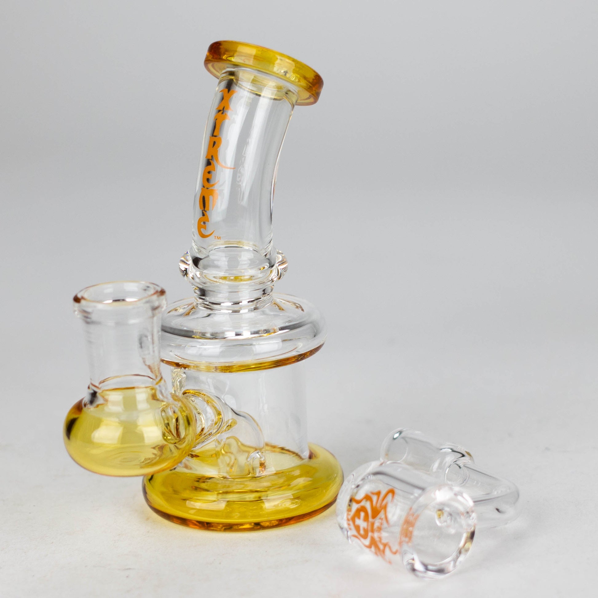 Xtreme | 4.5" Oil Rig with quartz banger [R027]_3