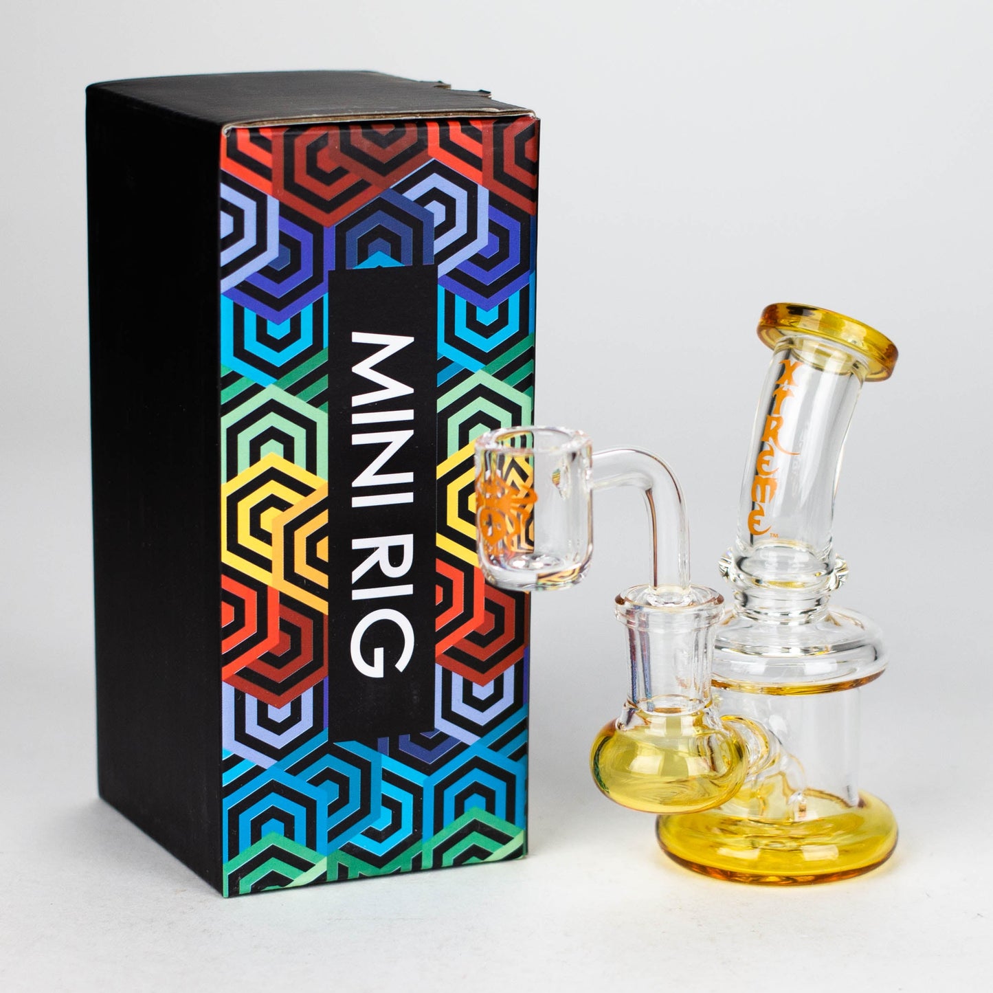 Xtreme | 4.5" Oil Rig with quartz banger [R027]_4