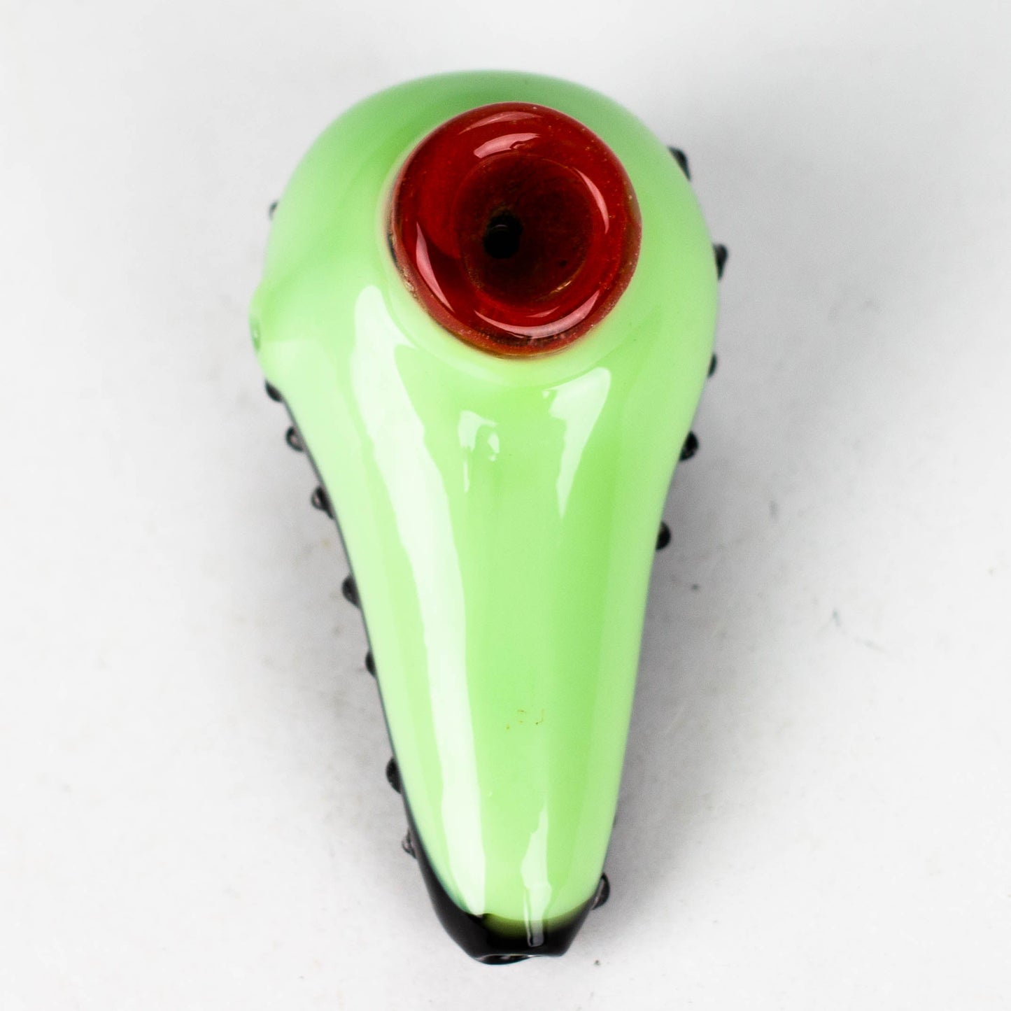 4" Guava thick glass pipe [XTR1057]_5