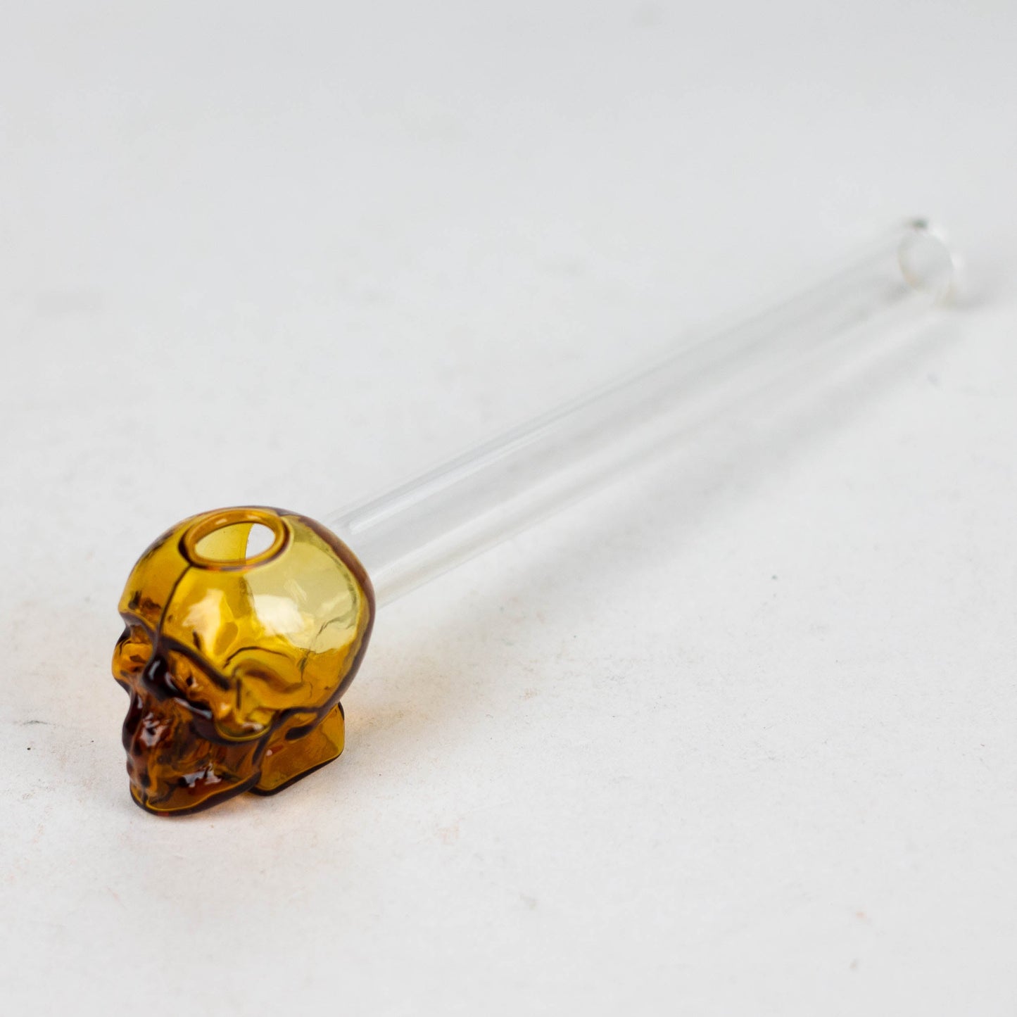 5.5" GLASS Skull oil burnerpipe [AC238-S]_6