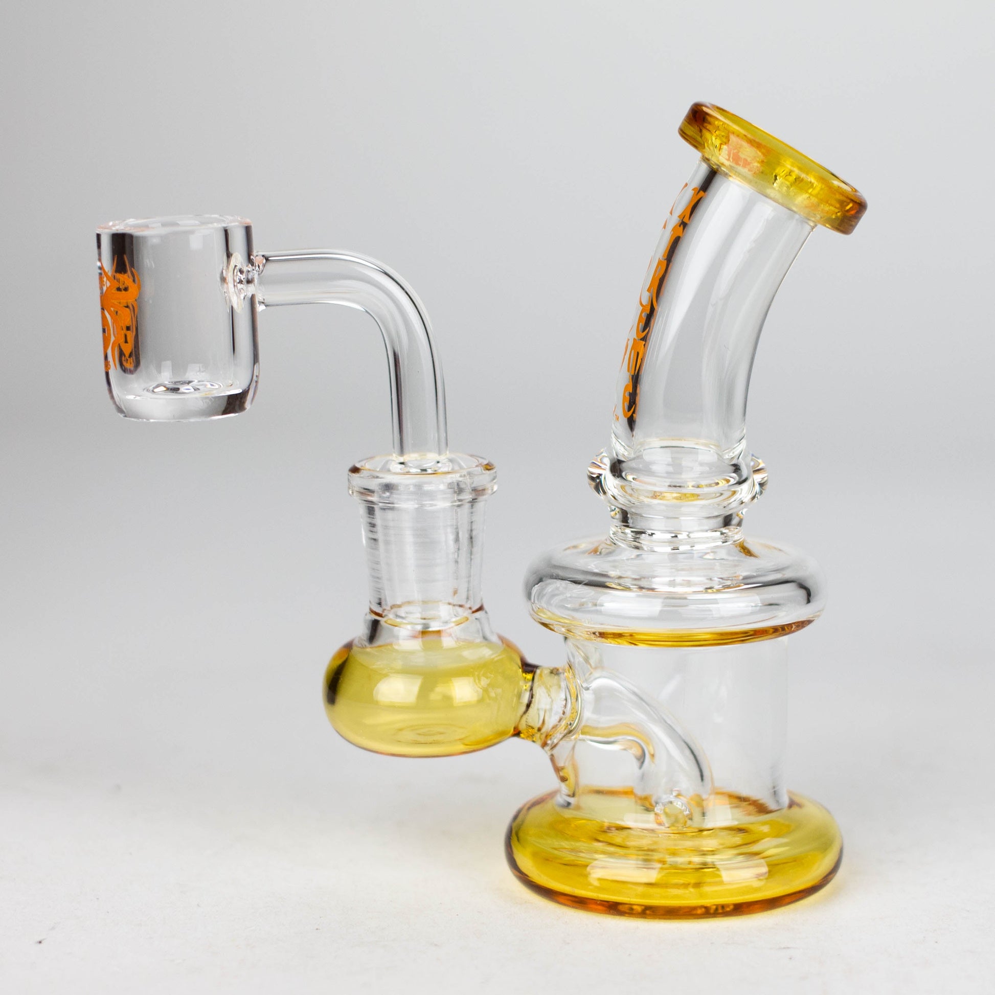 Xtreme | 4.5" Oil Rig with quartz banger [R027]_9