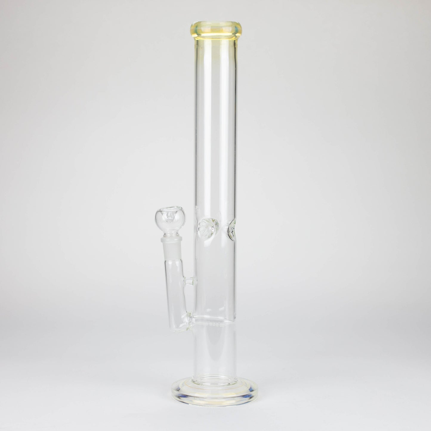 16"  straight glass tube water bong_1