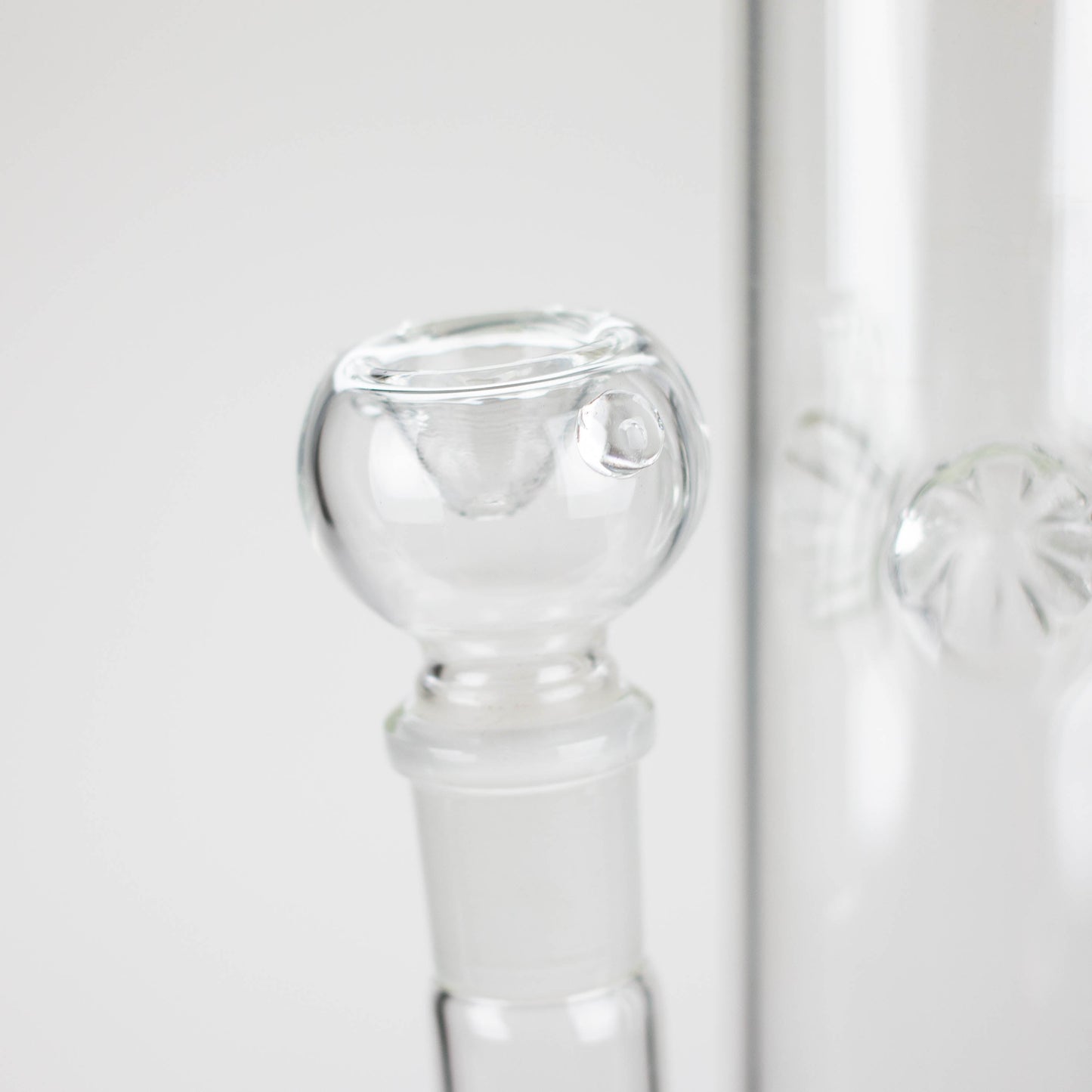 16"  straight glass tube water bong_4