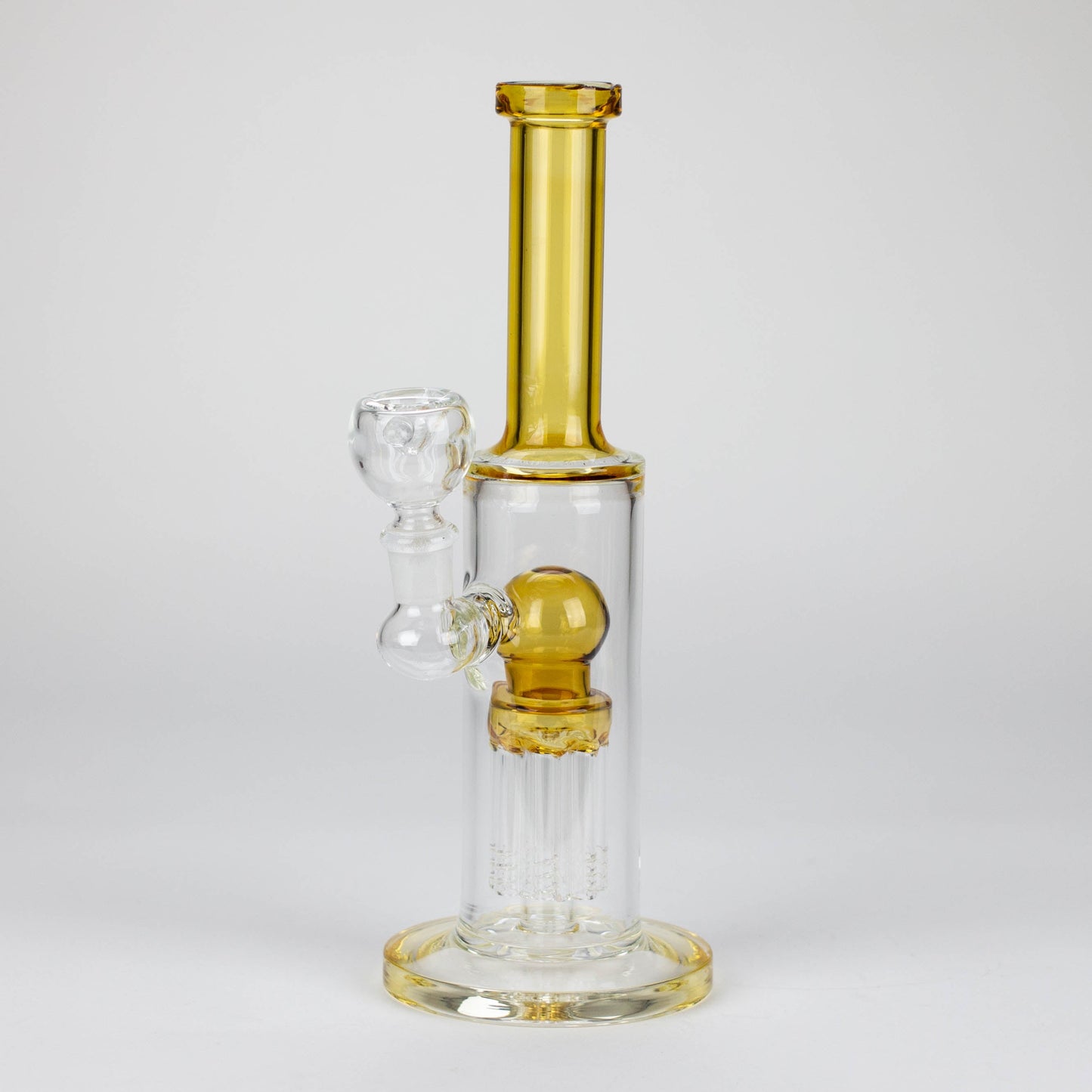 10" glass bong with 8 tree-arm diffuser_7