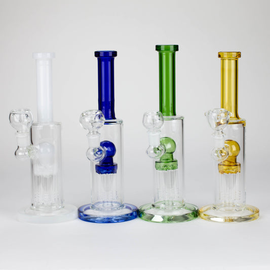 10" glass bong with 8 tree-arm diffuser_0