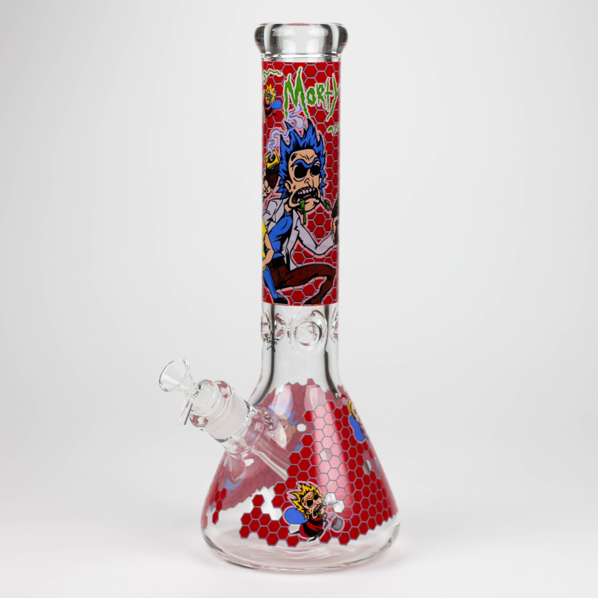 14" RM Cartoon 9mm glass water bong [GBT2118]_5