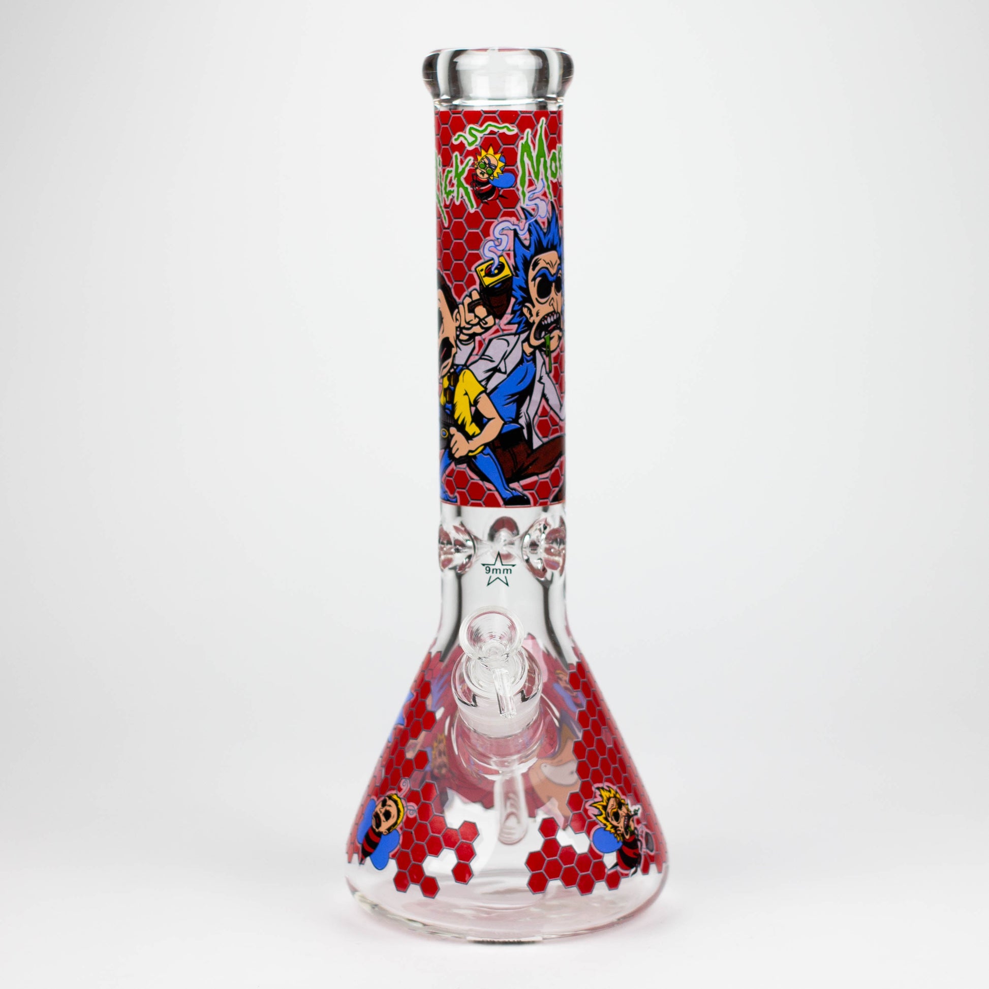 14" RM Cartoon 9mm glass water bong [GBT2118]_7