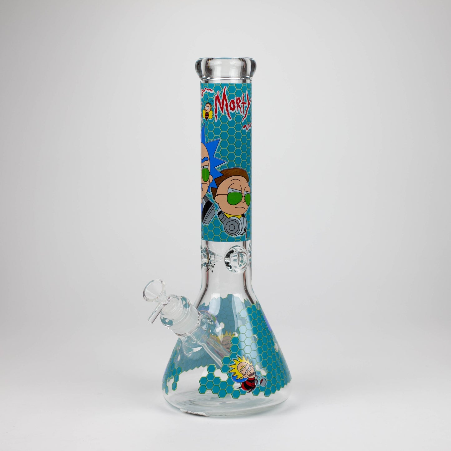 14" RM Cartoon 9mm glass water bong [GBT2118]_4