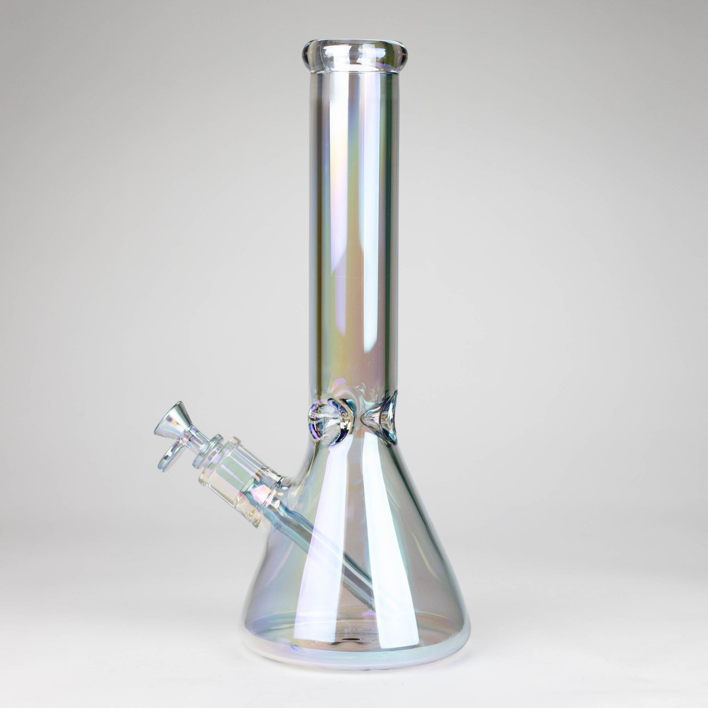 Infyniti | 13.5" Electroplate tube glass water bong [GP2012]_9