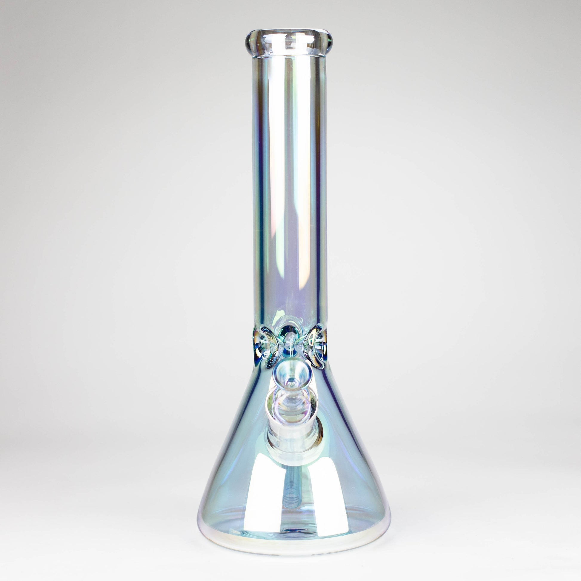 Infyniti | 13.5" Electroplate tube glass water bong [GP2012]_10