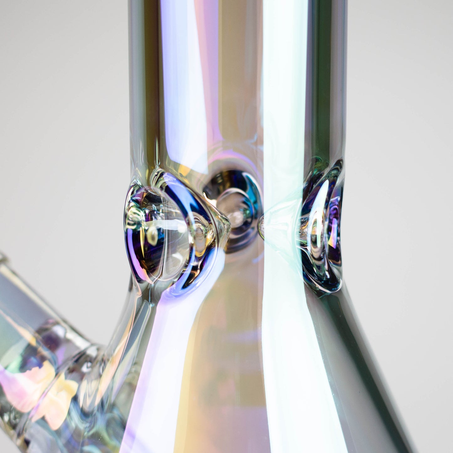 Infyniti | 13.5" Electroplate tube glass water bong [GP2012]_11