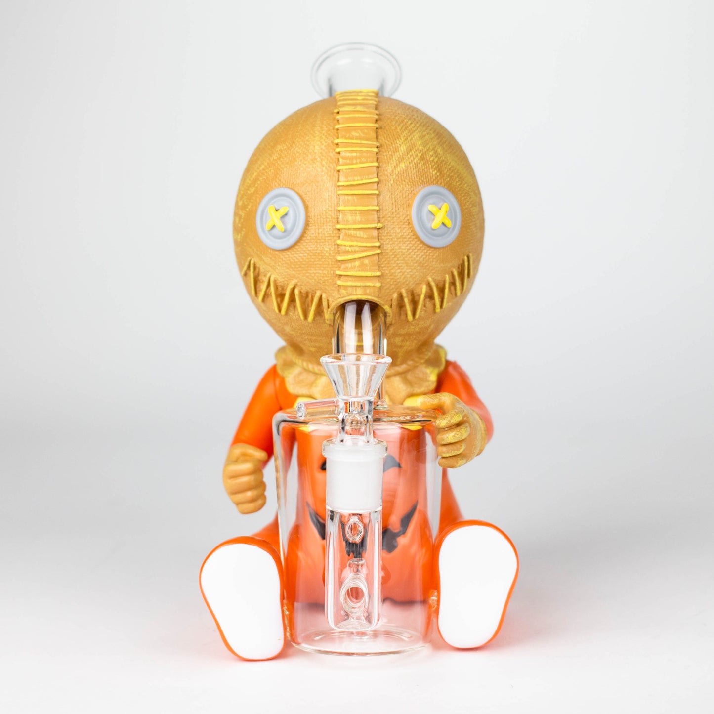 9.8'' Vinyl Pumpkin Ghost Baby Water Pipe_1