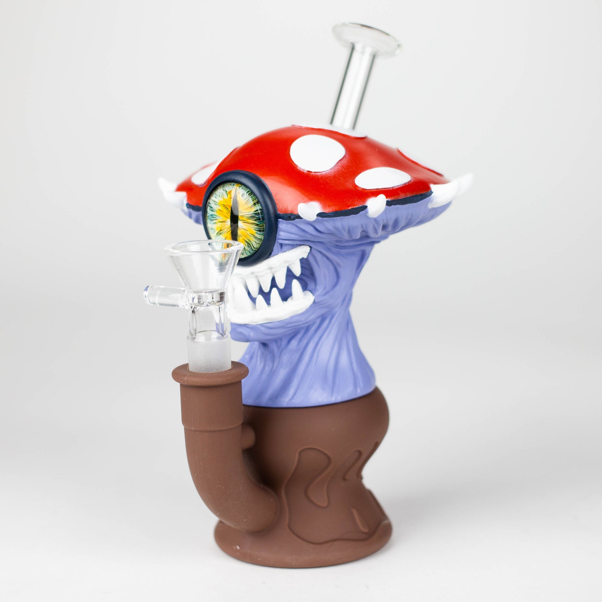 7.2" Vinyl Mushroom Monster Water Pipe_1