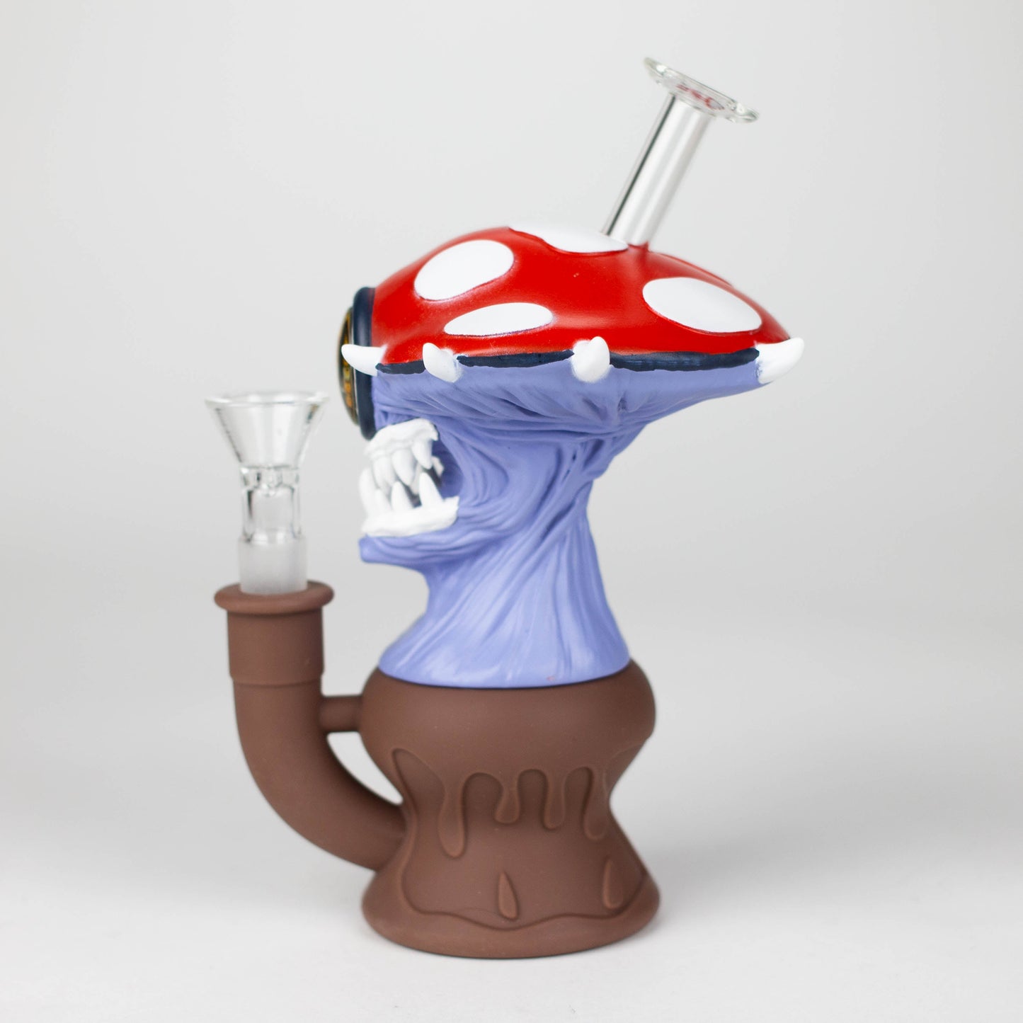 7.2" Vinyl Mushroom Monster Water Pipe_3