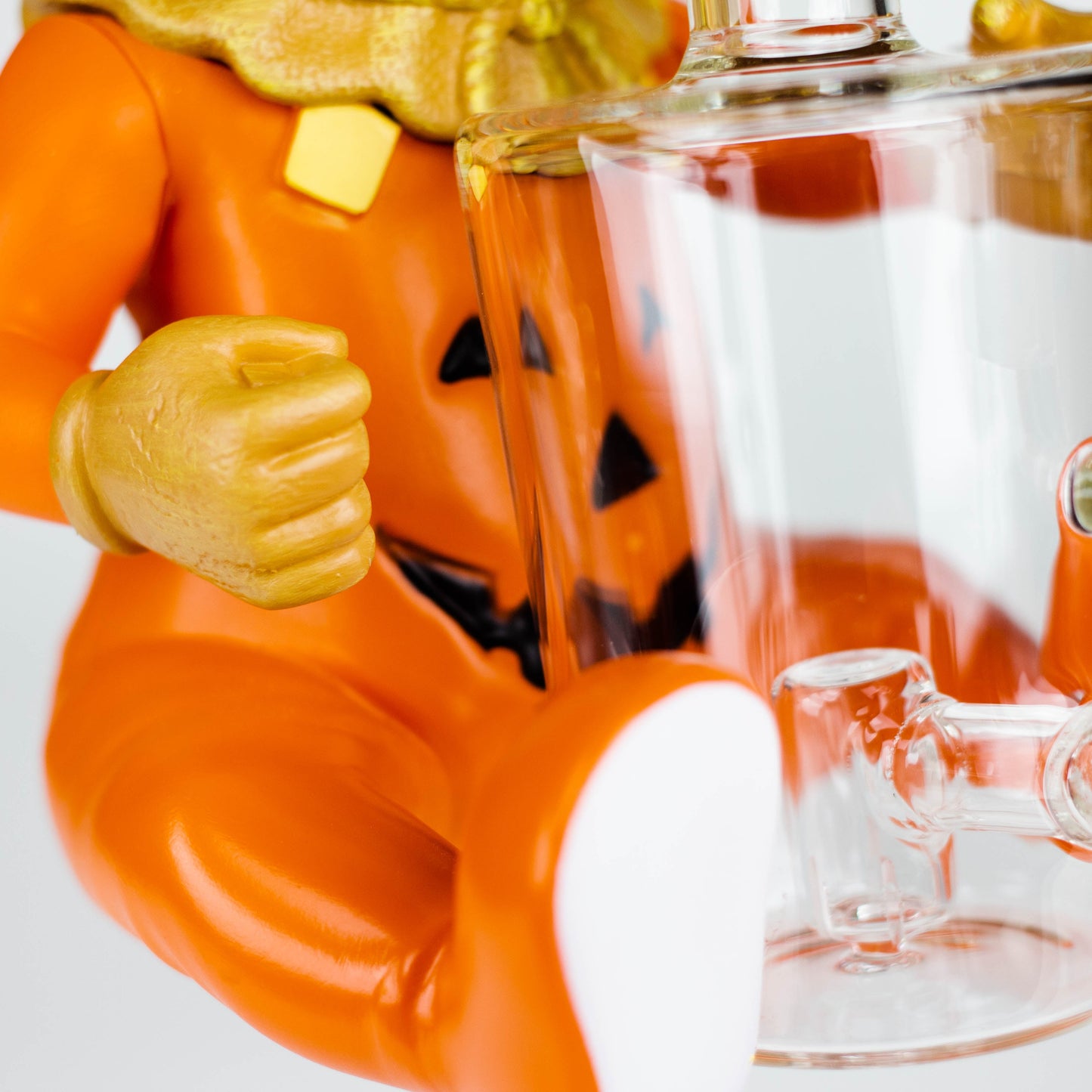 9.8'' Vinyl Pumpkin Ghost Baby Water Pipe_7