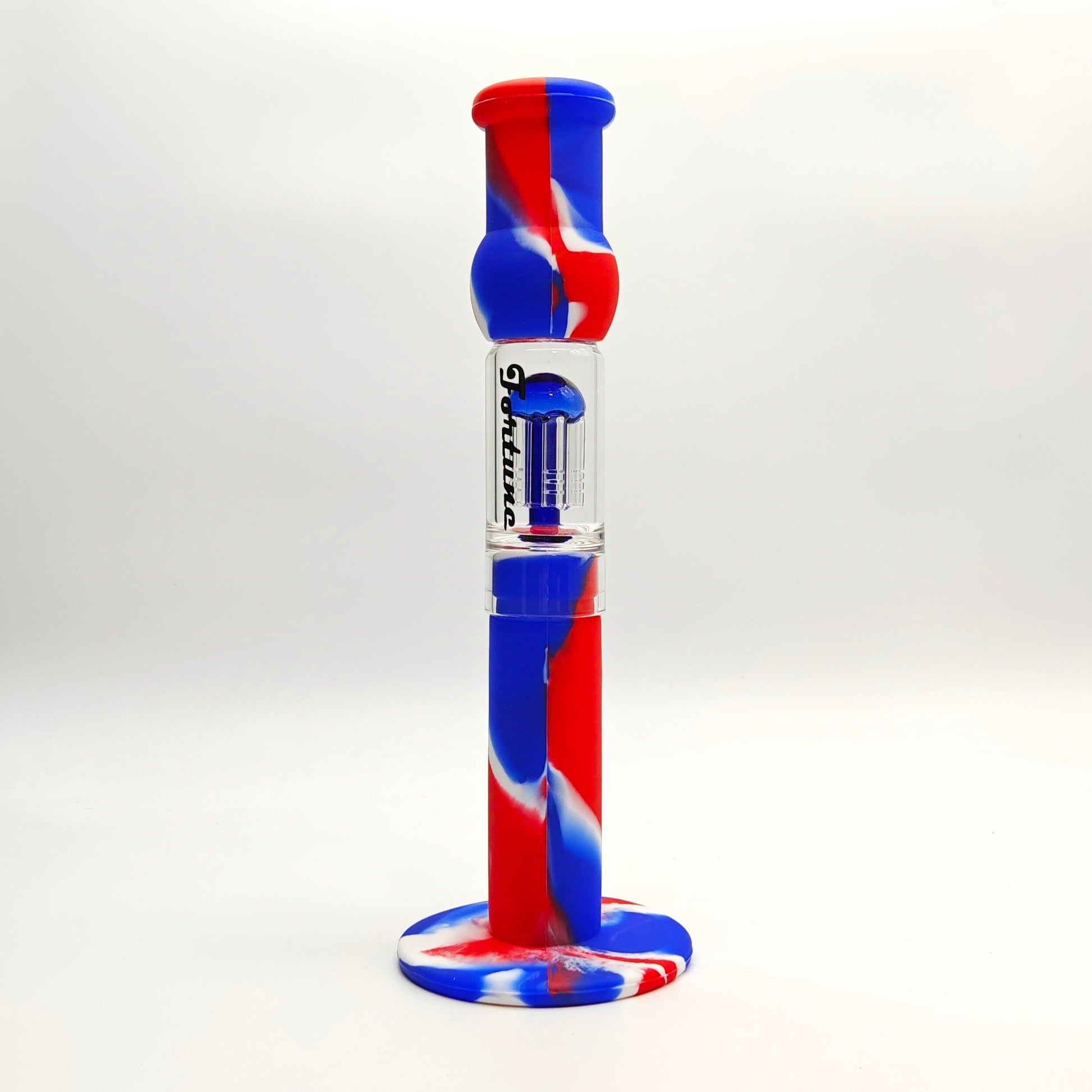 Fortune | 12.5" Silicone Tree Perc Waterpipe_3