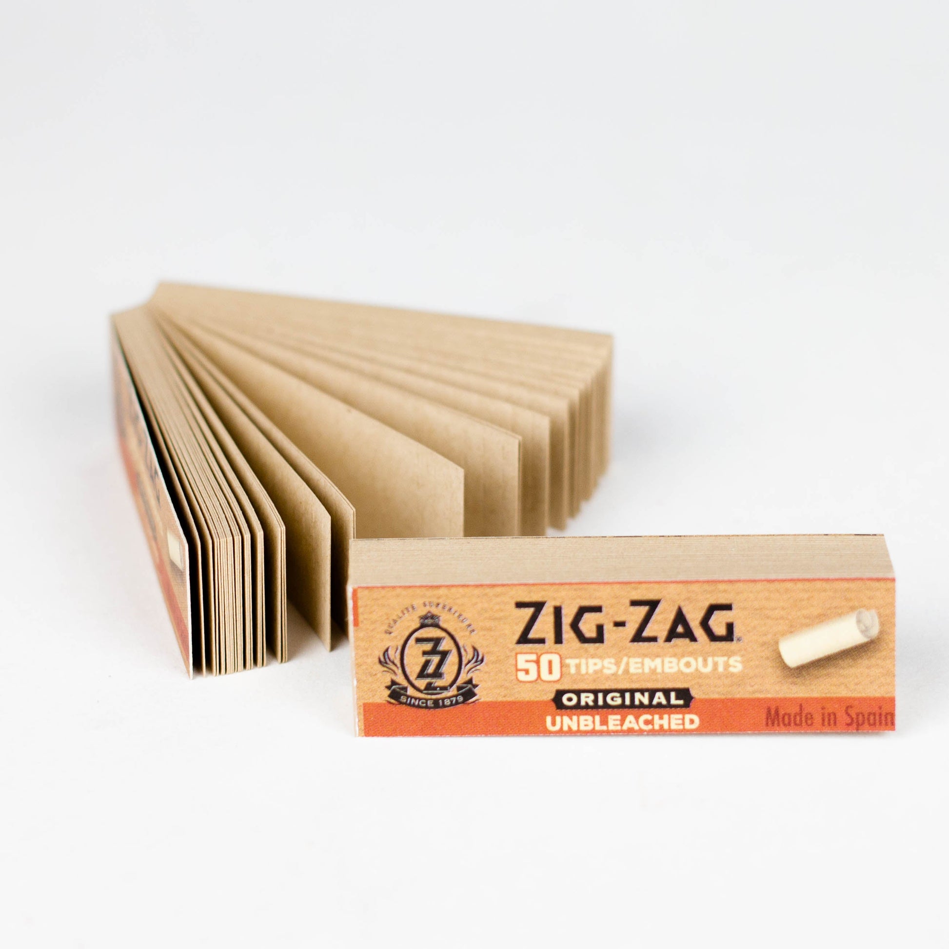 ZIG-ZAG | Unbleached Original Tips box of 50_1