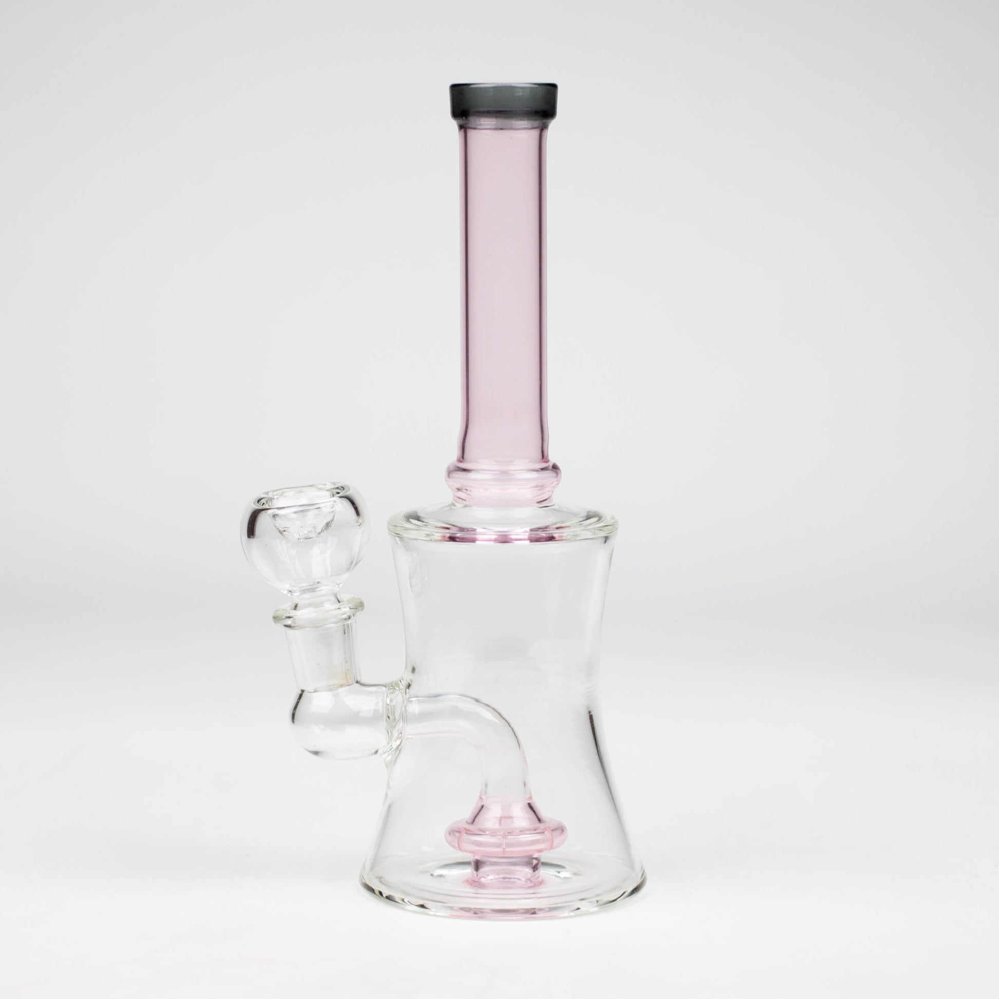 8" color tube glass bong with diffuser_5