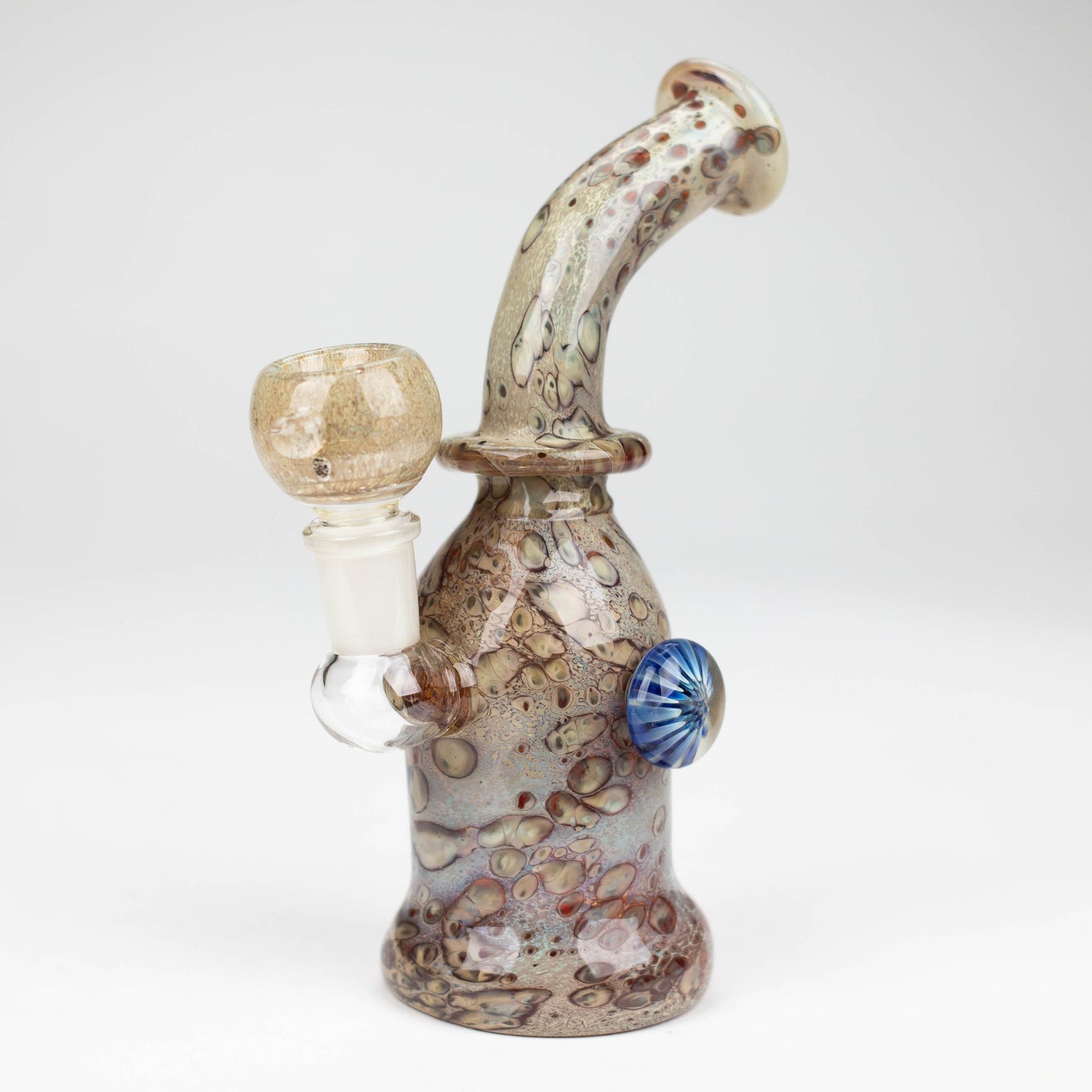 8" Marble with eye glass bong_1