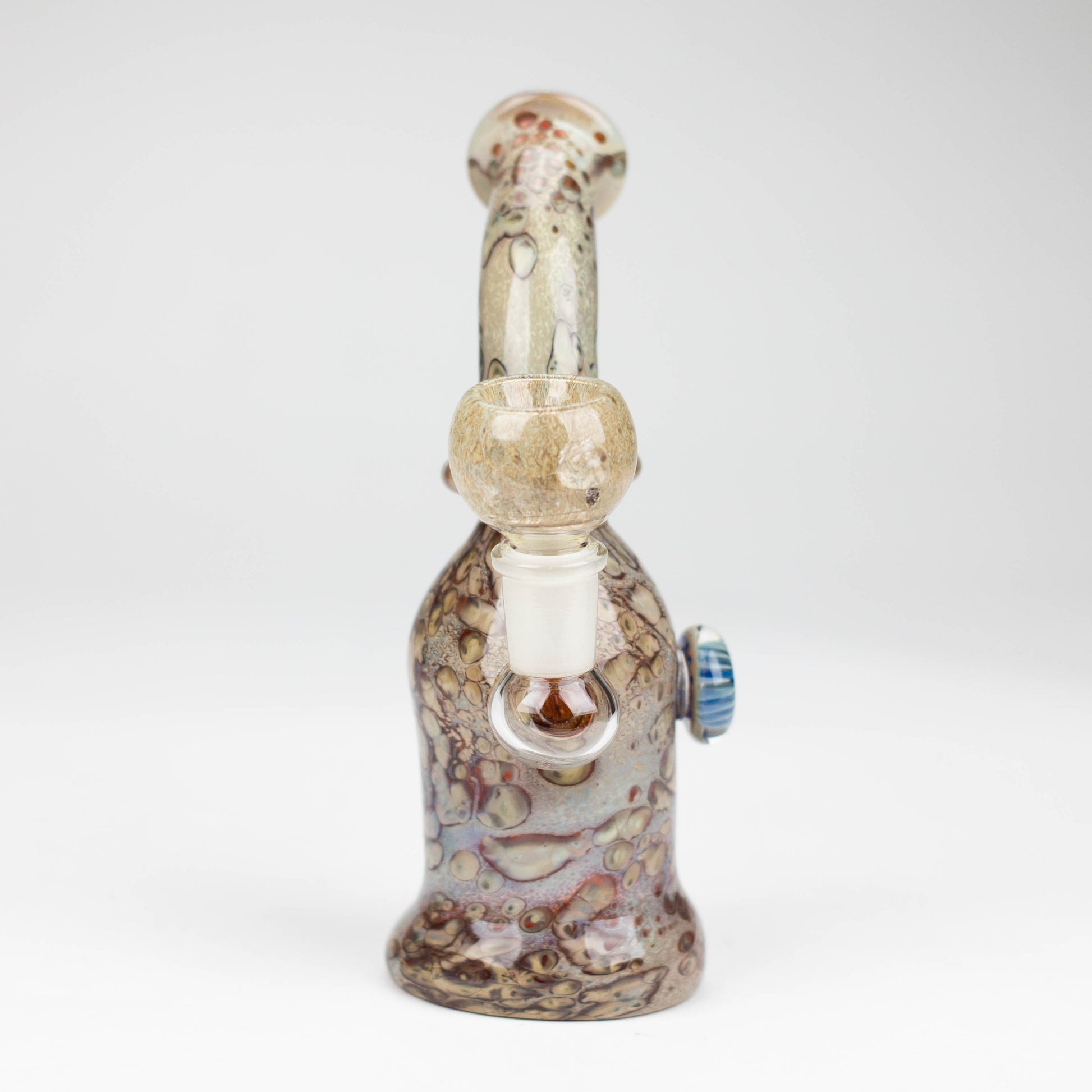 8" Marble with eye glass bong_3