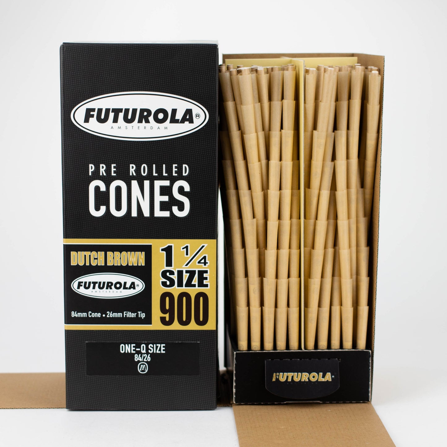 FUTUROLA | 84/26 STANDARD PAPER CONES-1 1/4 900_1