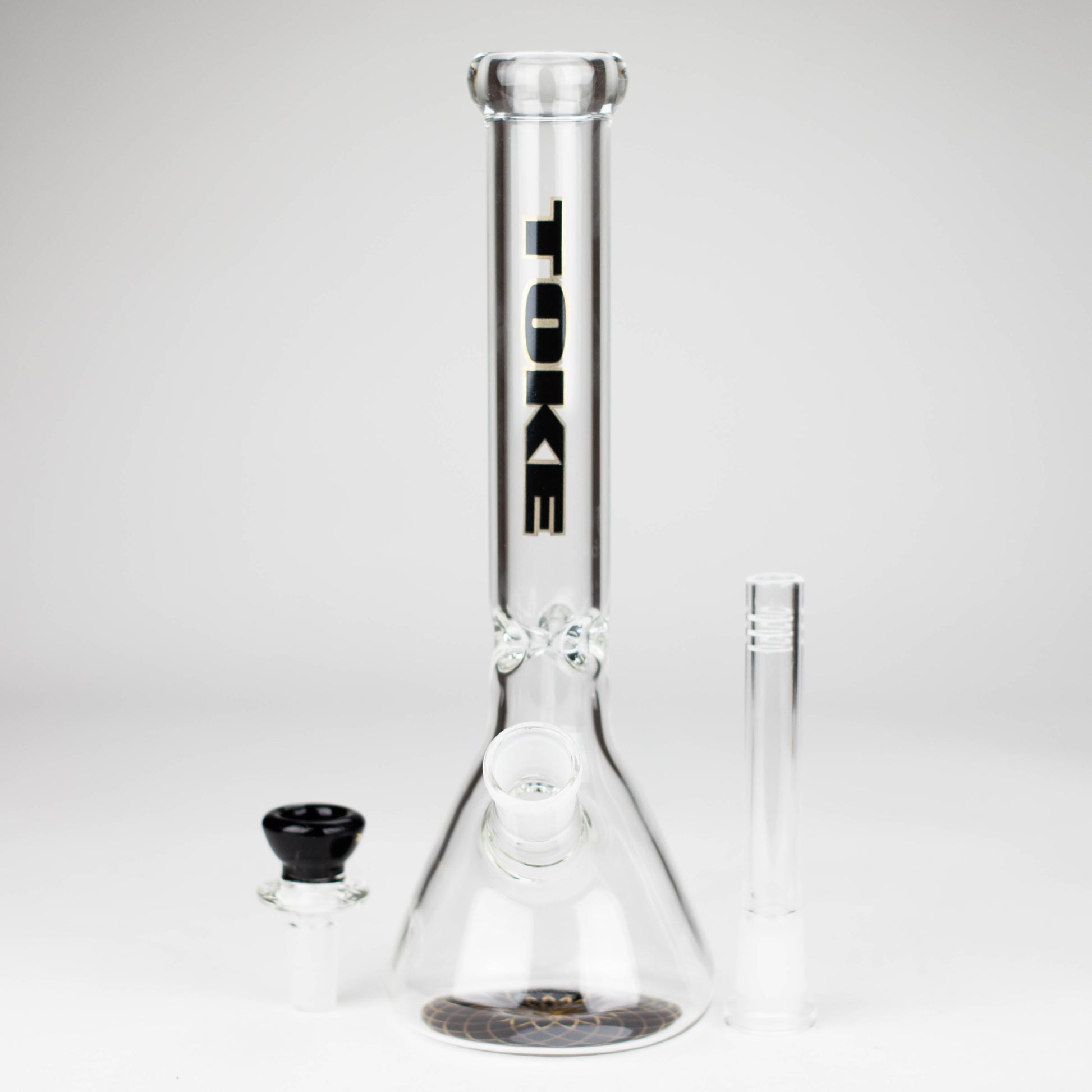 TOKE | 10" Beaker glass water bong_10