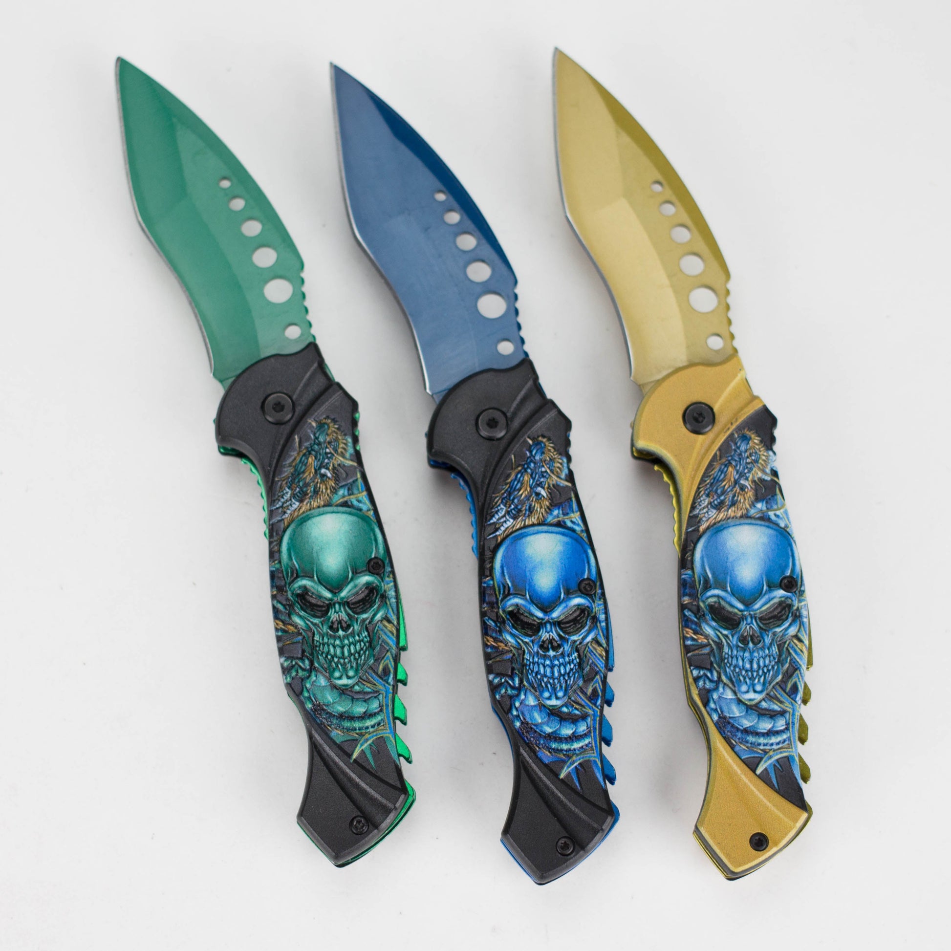 SpectraSkull  Foldable Pocket Knife_0