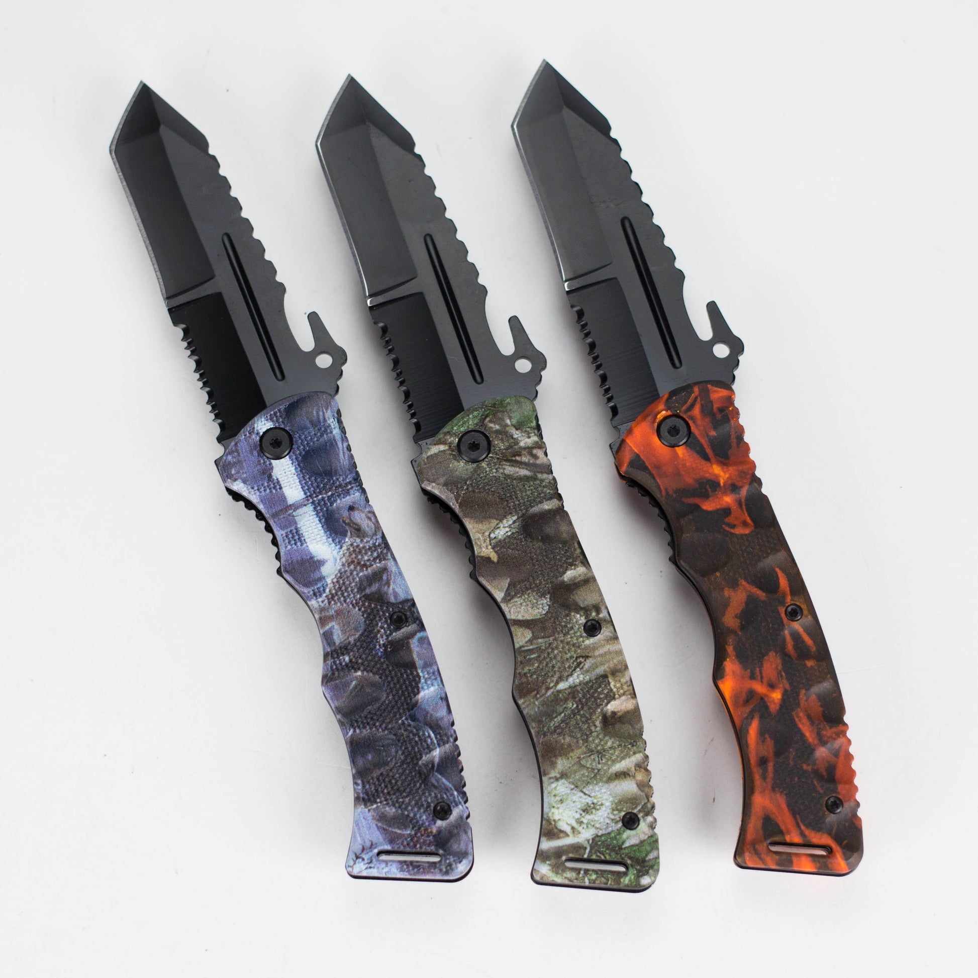 Tactical Flame Foldable Pocket Knife_0