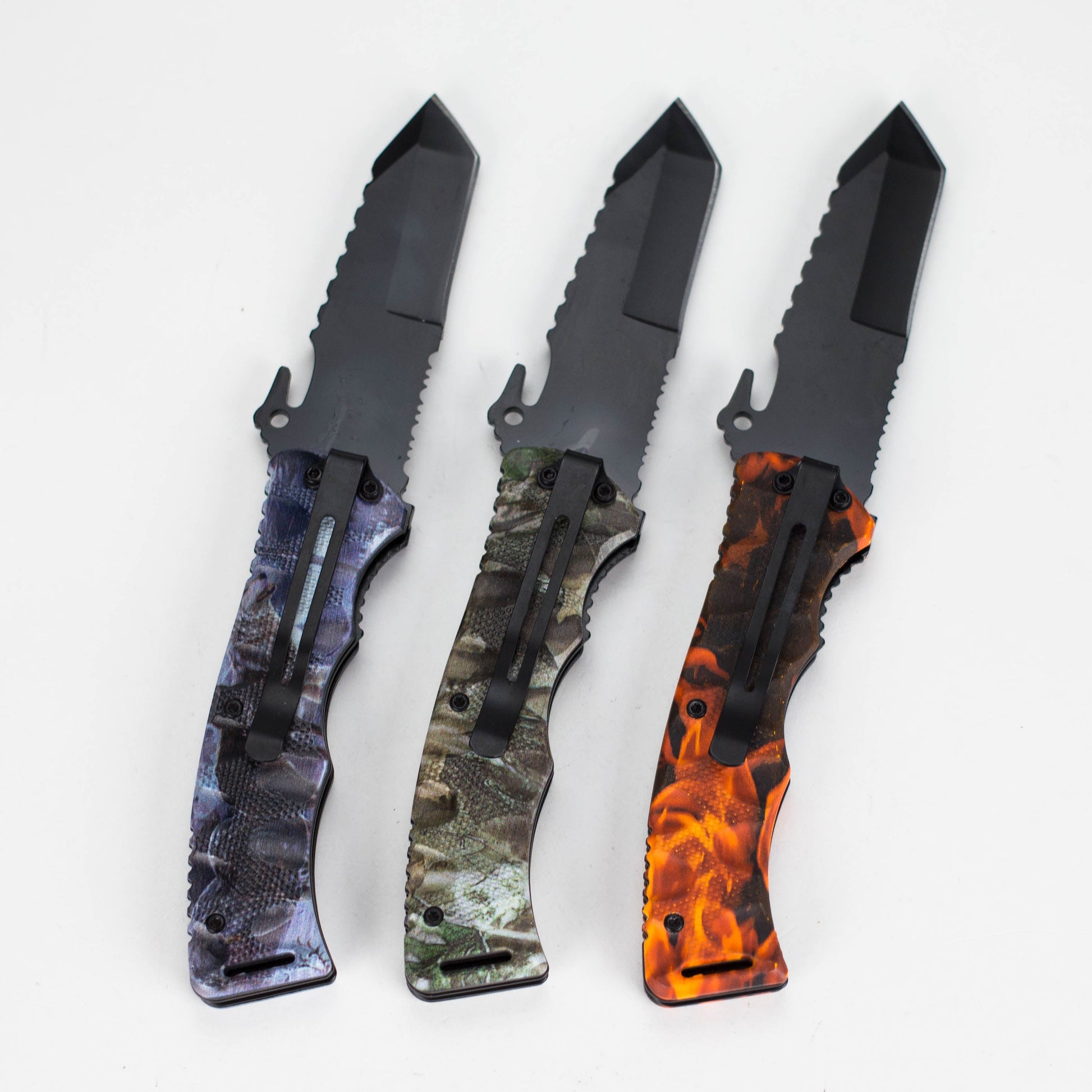 Tactical Flame Foldable Pocket Knife_2