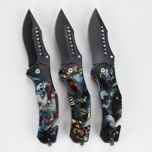 ShadowSkull Foldable Pocket Knife_0