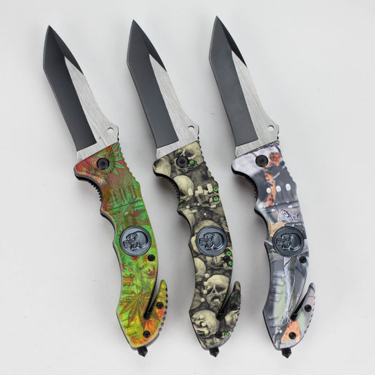 SkullMark Foldable Pocket Knife_0