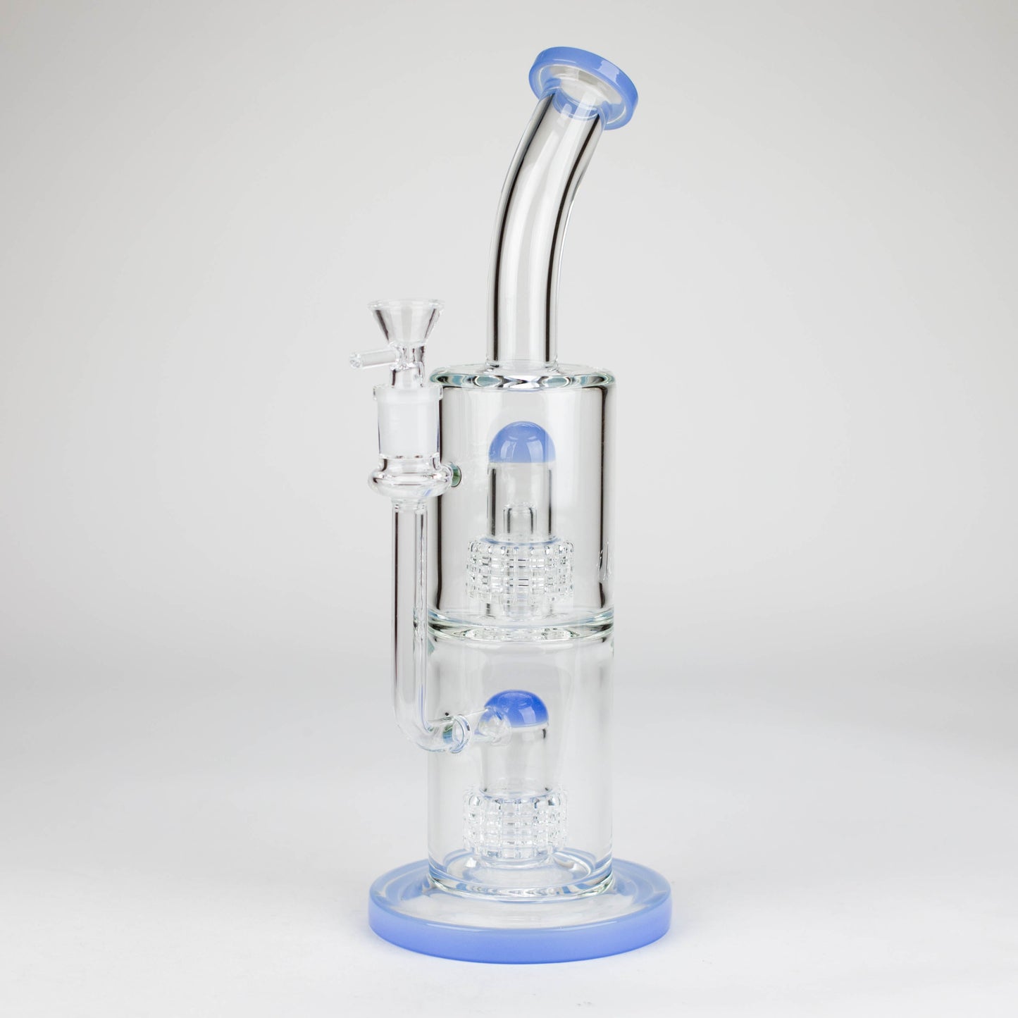 12″ Bent neck Glass Bong [C1539]_2