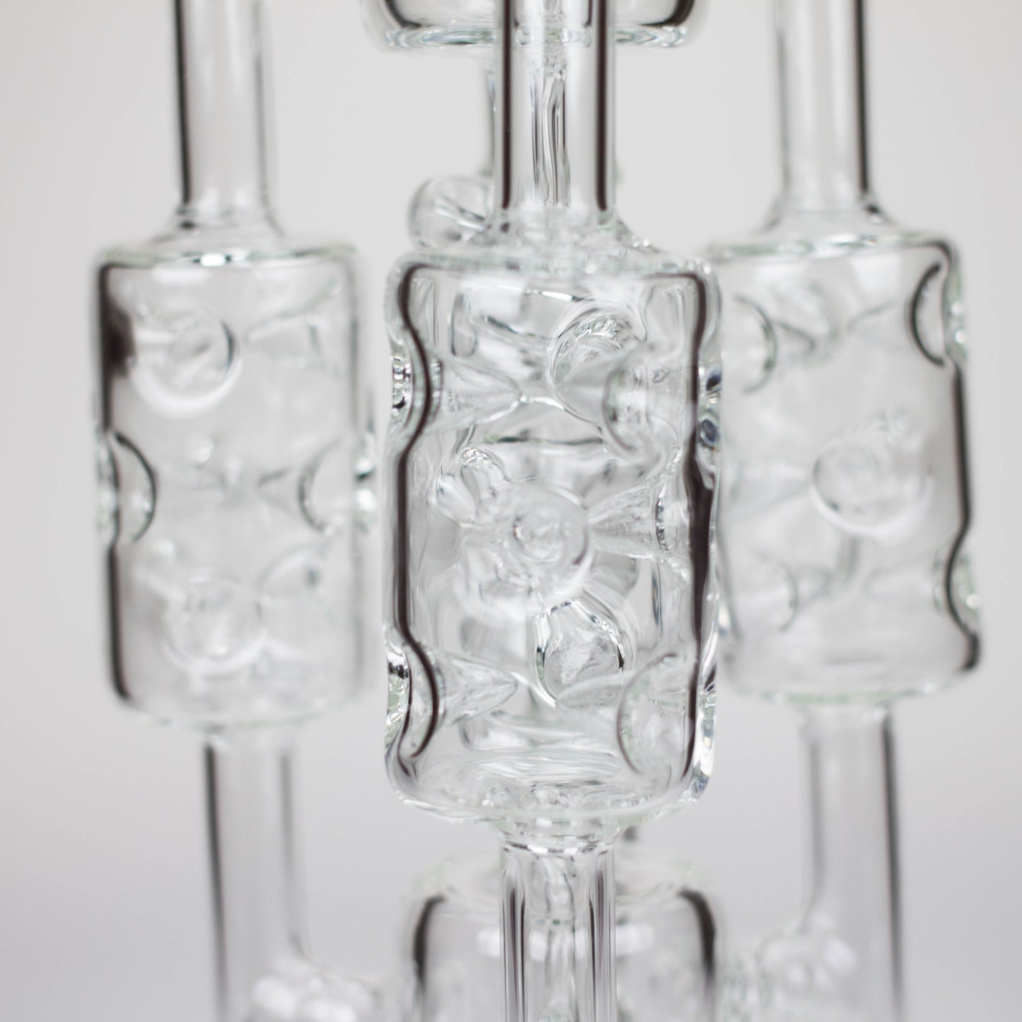 20" Coil Glass water recycler bong [C1577]_2