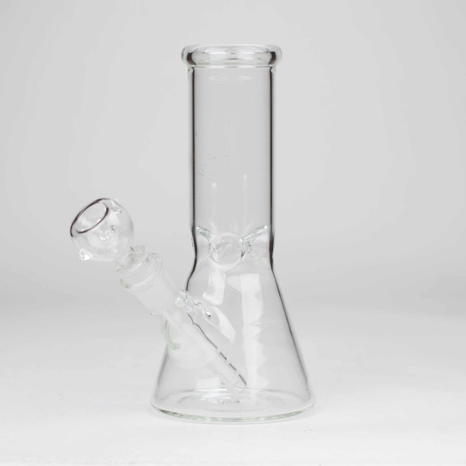 8" Clear Beaker Bong_0