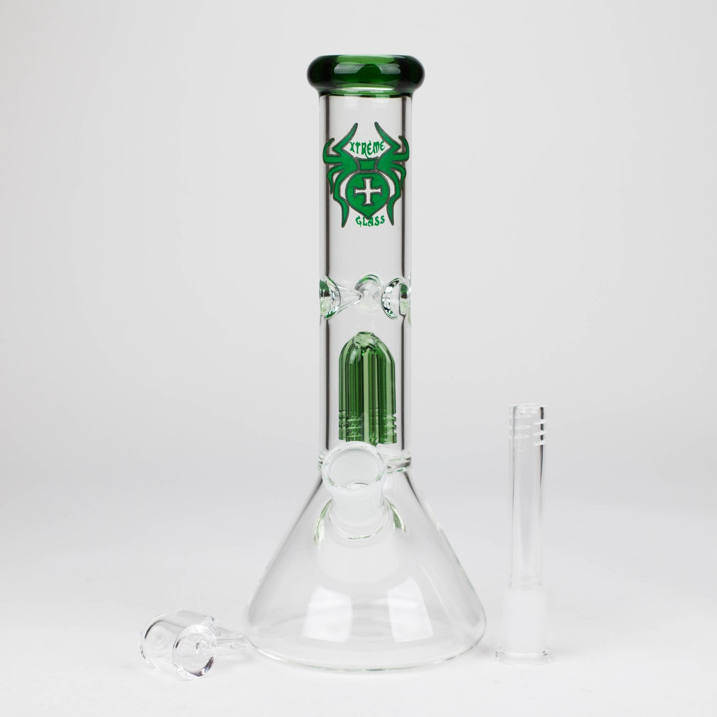 Xtreme | 10" Glass Bong with Percolator &amp; Banger [AK04]_5