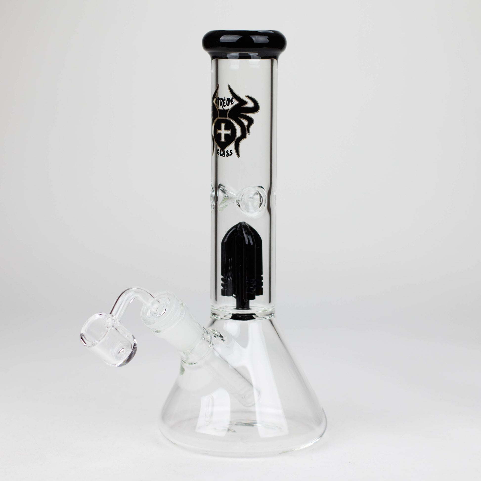 Xtreme | 10" Glass Bong with Percolator &amp; Banger [AK04]_7