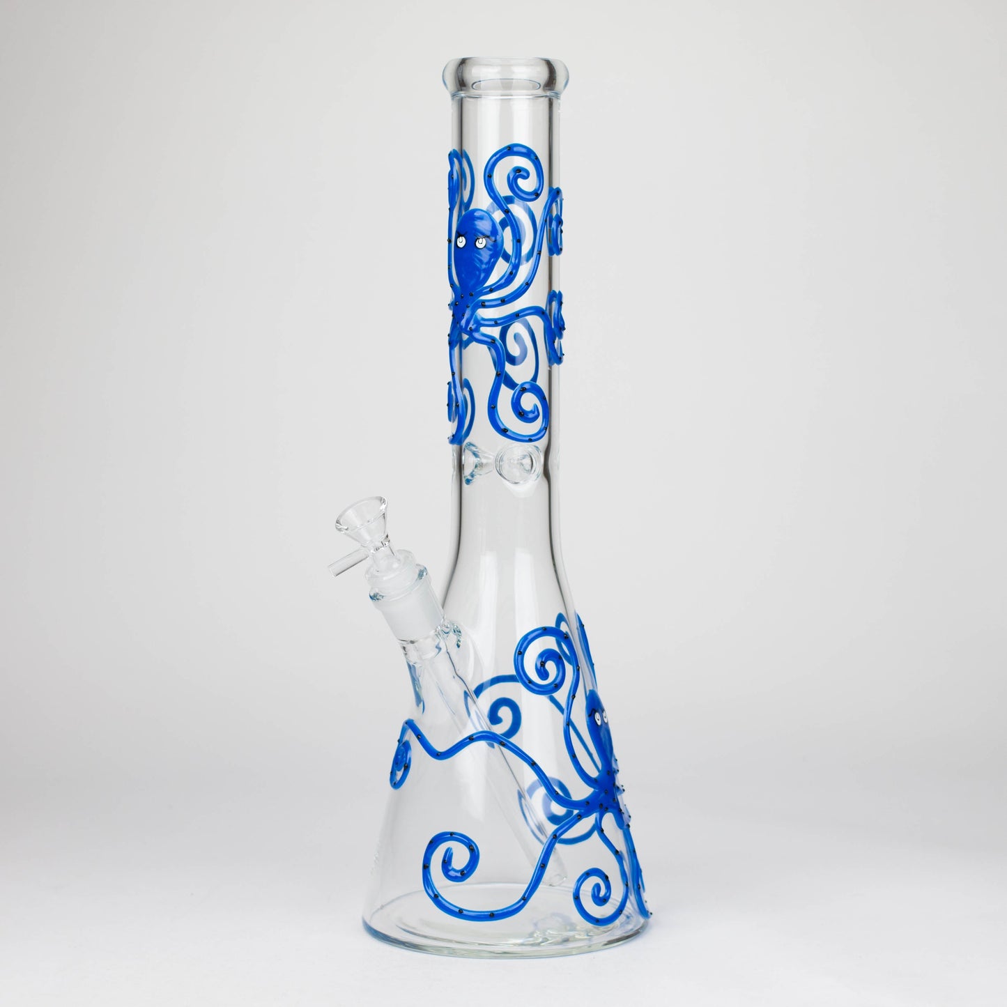 15.5" Glow in the dark beaker glass water bong [AK082]_6