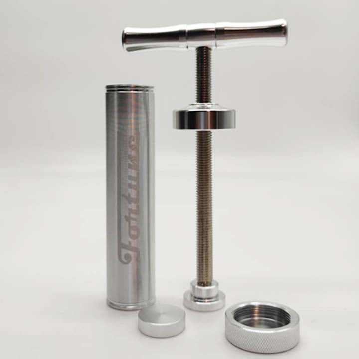 Fortune-T Handle Metal Alloy Pollen Press Compressor-6-1/2"_2