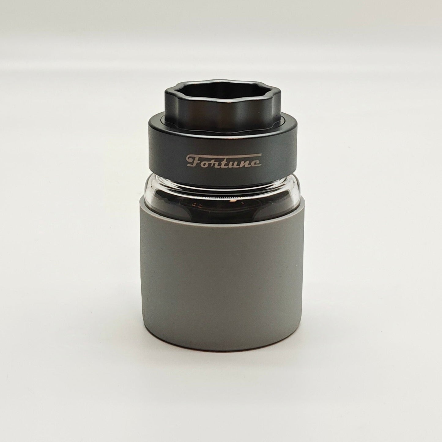 Fortune | 4 Parts Aluminum Grinder with Glass Jar_8