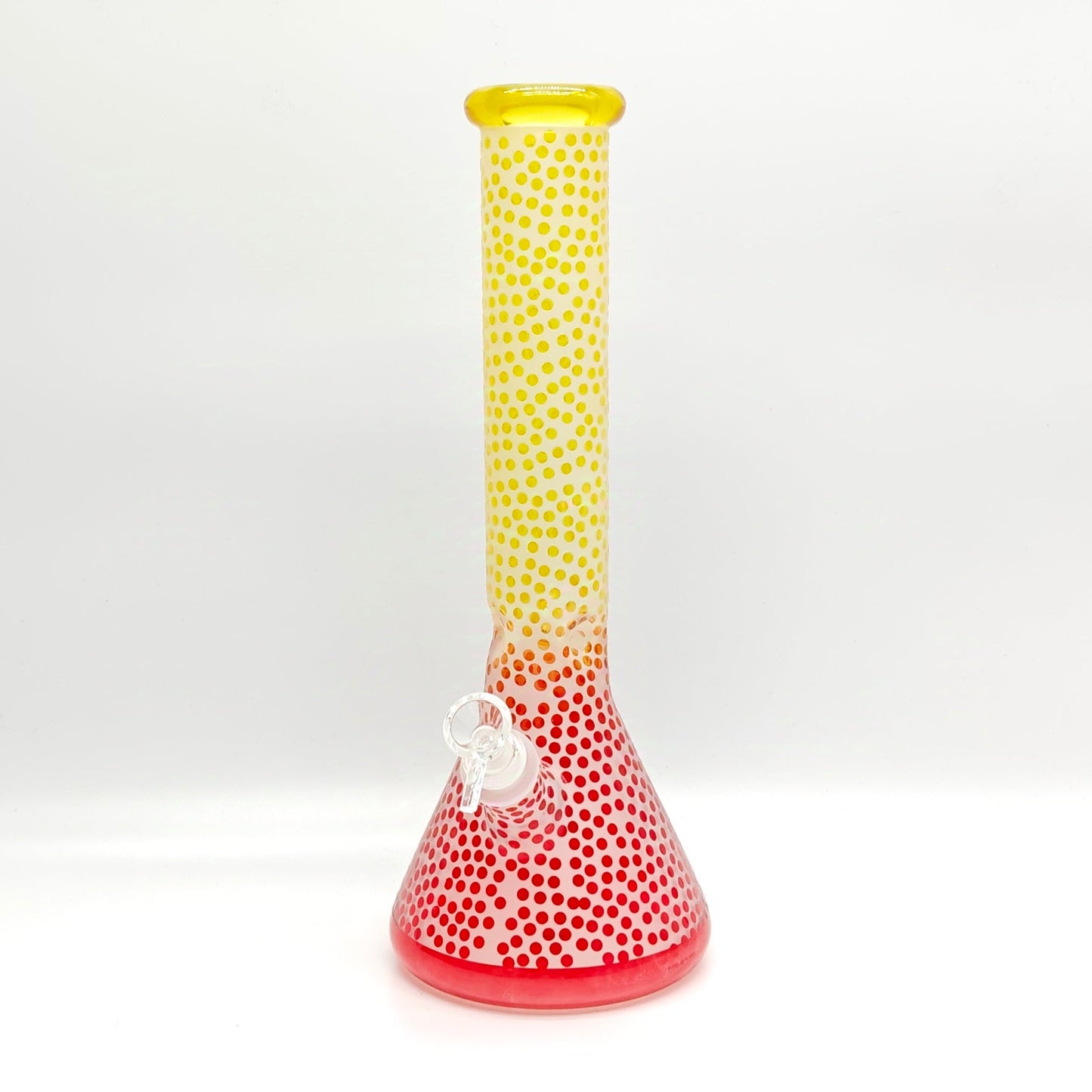 14" 5mm Abstract Design Beaker Glass Bong [LOT0072]_5